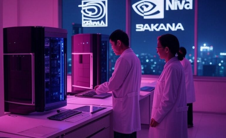 Sakana AI y Nvidia impulsan la IA en Japón con nuevo laboratorio