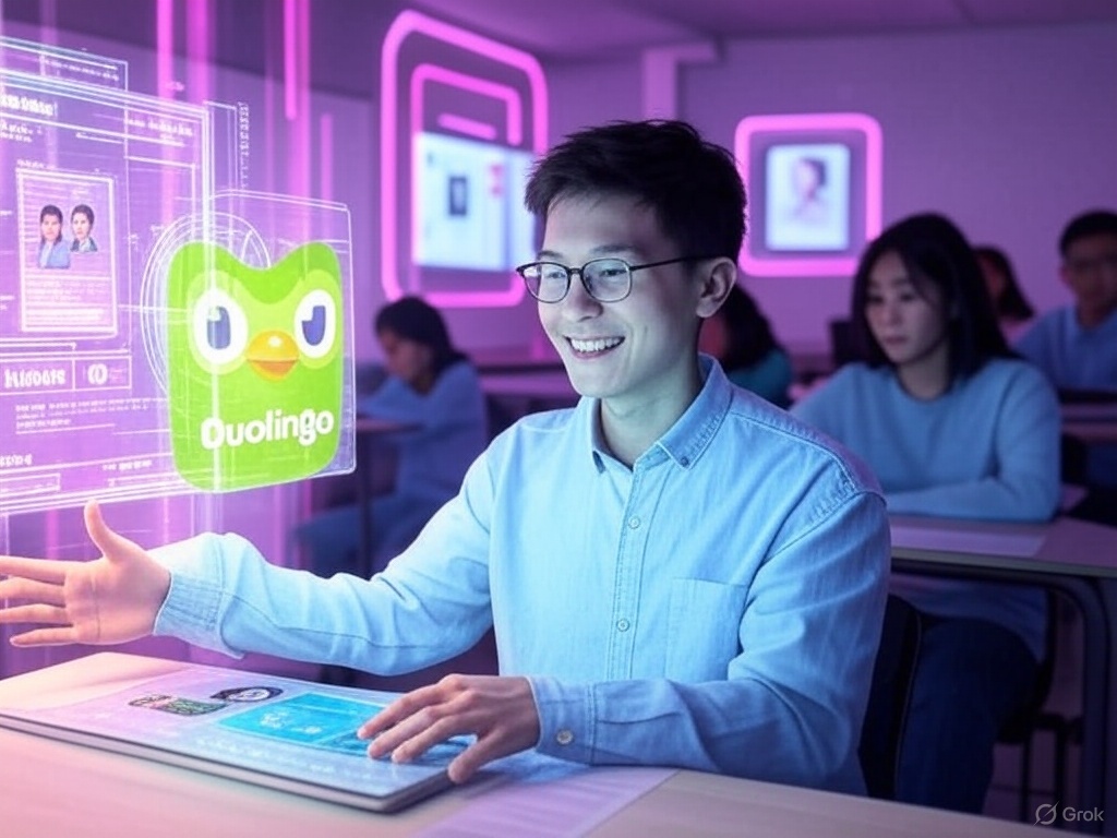 Aprendizaje Personalizado con Duolingo y Khan Academy con ayuda de IA 