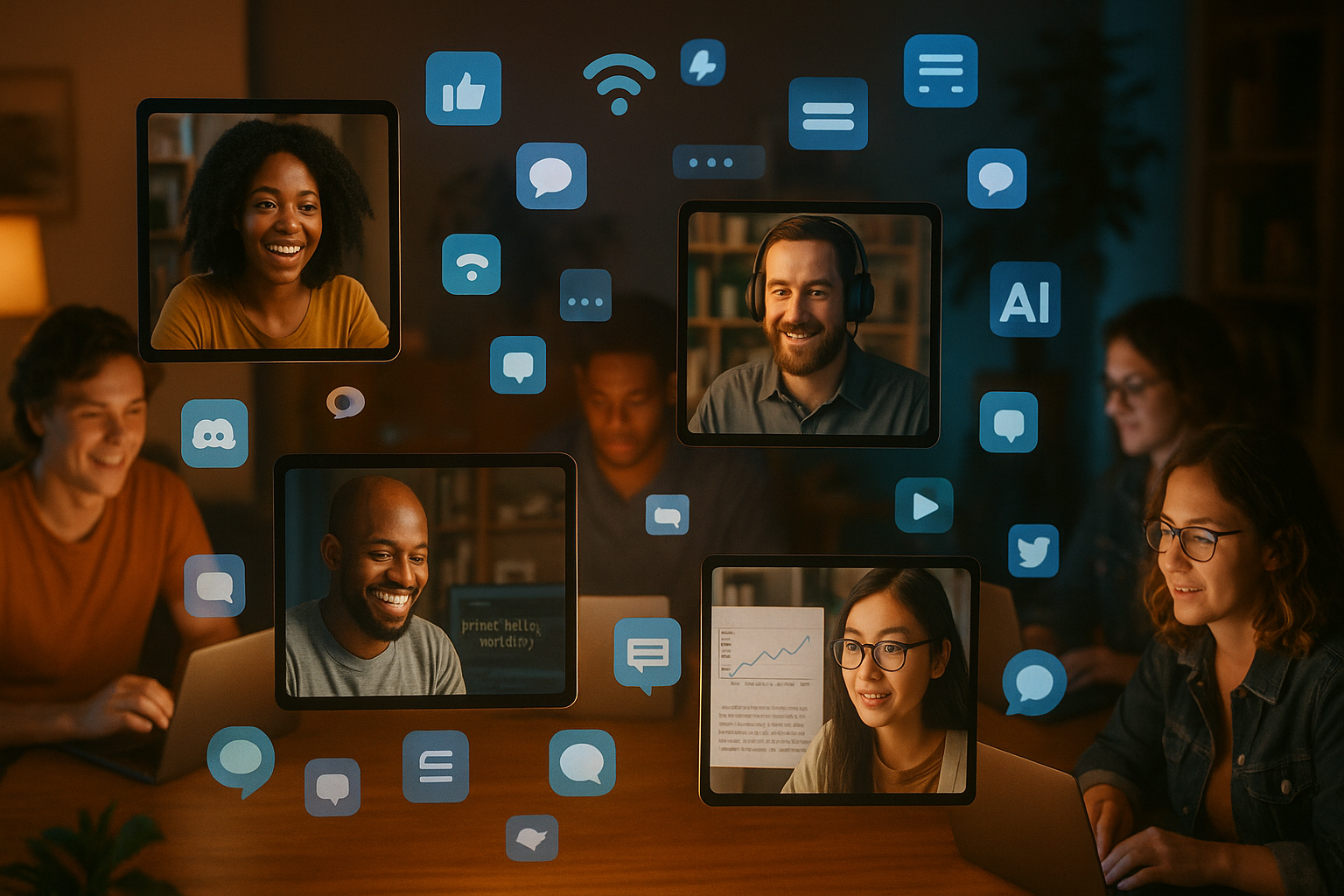 La Importancia de las Comunidades Online para Aprender IA y Conectar con Expertos