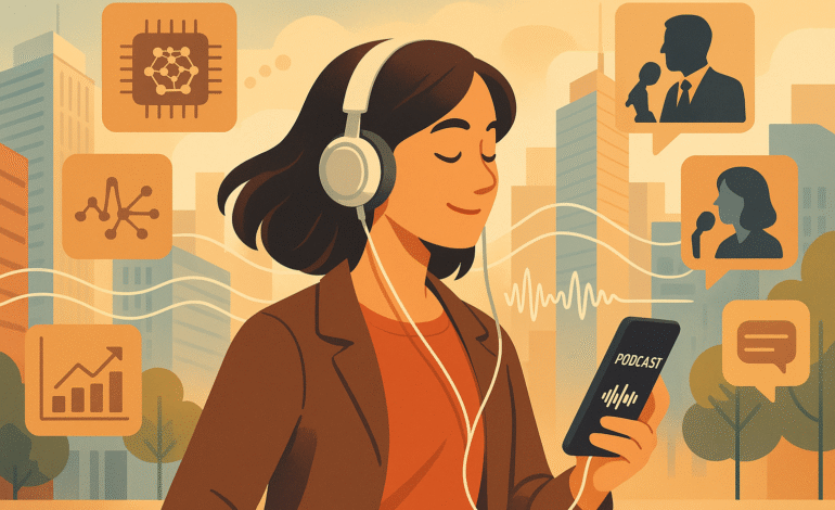 Plataformas de Aprendizaje de IA Integran Podcasts y Audio para una Experiencia Más Diversa
