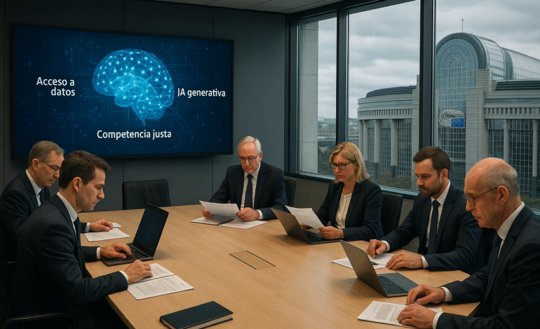 Reguladores de la UE Abren Investigación Antimonopolio a Grandes Tecnológicas por IA Generativa