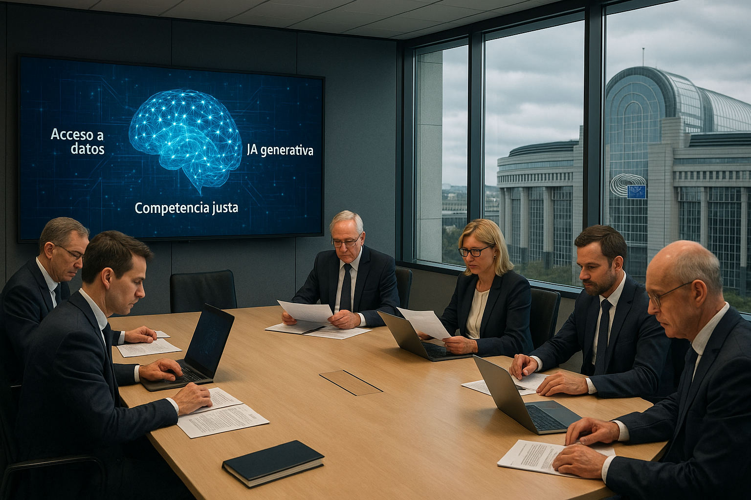 Reguladores de la UE Abren Investigación Antimonopolio a Grandes Tecnológicas por IA Generativa