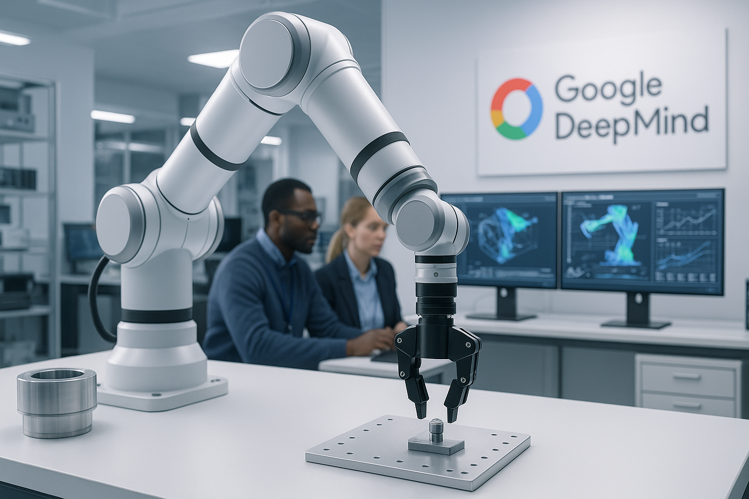DeepMind de Google Entrena IA para Resolver Desafíos de Robótica del Mundo Real