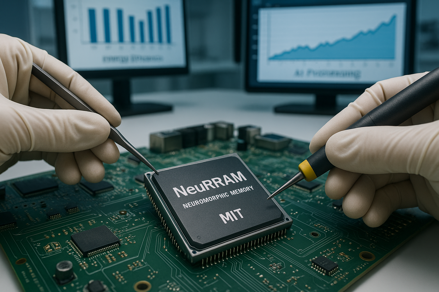 Un Nuevo Chip de IA Desafía los Límites: NeuRRAM Procesa Datos y Memoria en un Mismo Lugar