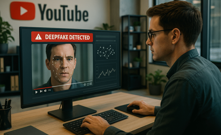 YouTube Implementa IA para Detectar Deepfakes y Proteger a los Creadores de Contenido