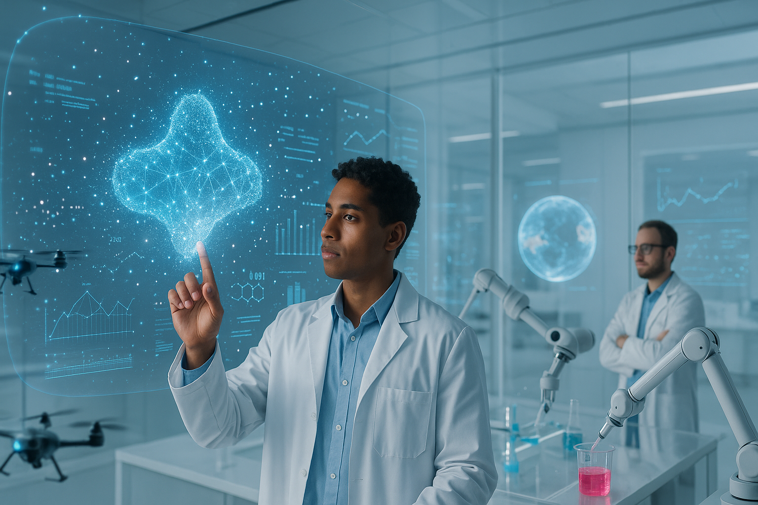 Asistentes de IA para Científicos: Acelerando la Investigación y el Aprendizaje en Laboratorios Digitales