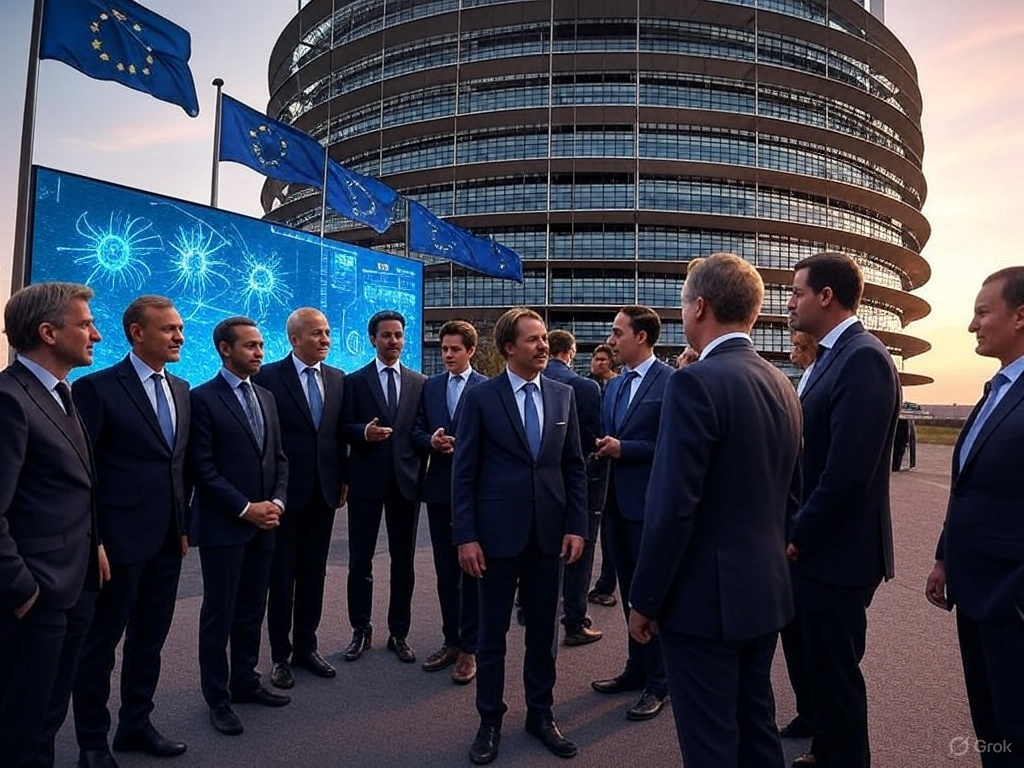 La UE Despliega un Ambicioso Plan de Inversión en IA para Competir con EE. UU. y China