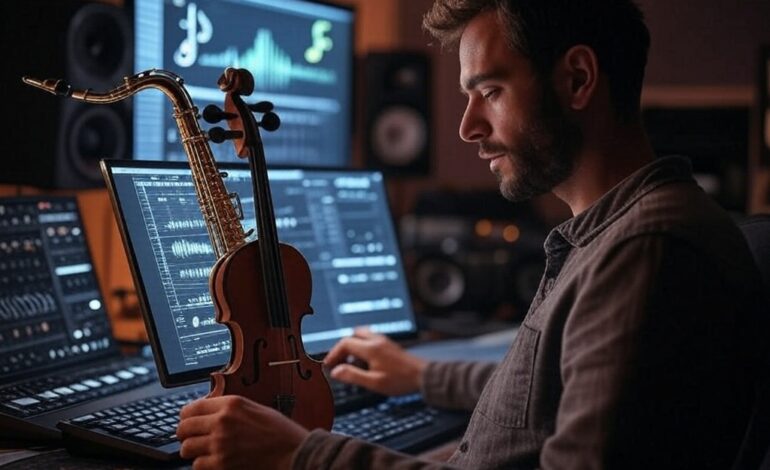 la inteligencia artificial en la música