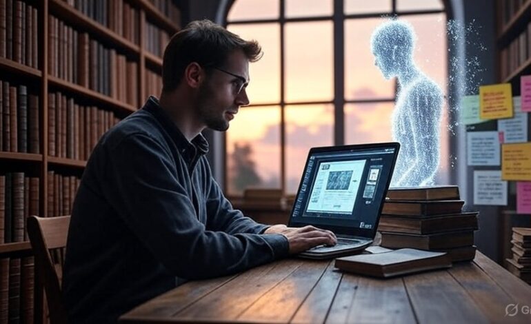 La IA como Co-Autor: Herramientas de Escritura Inteligente que Impulsan la Creatividad Literaria