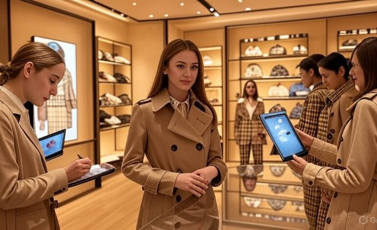 Burberry Abraza la IA: Diseño Personalizado y Experiencias de Compra Inmersivas en el Lujo
