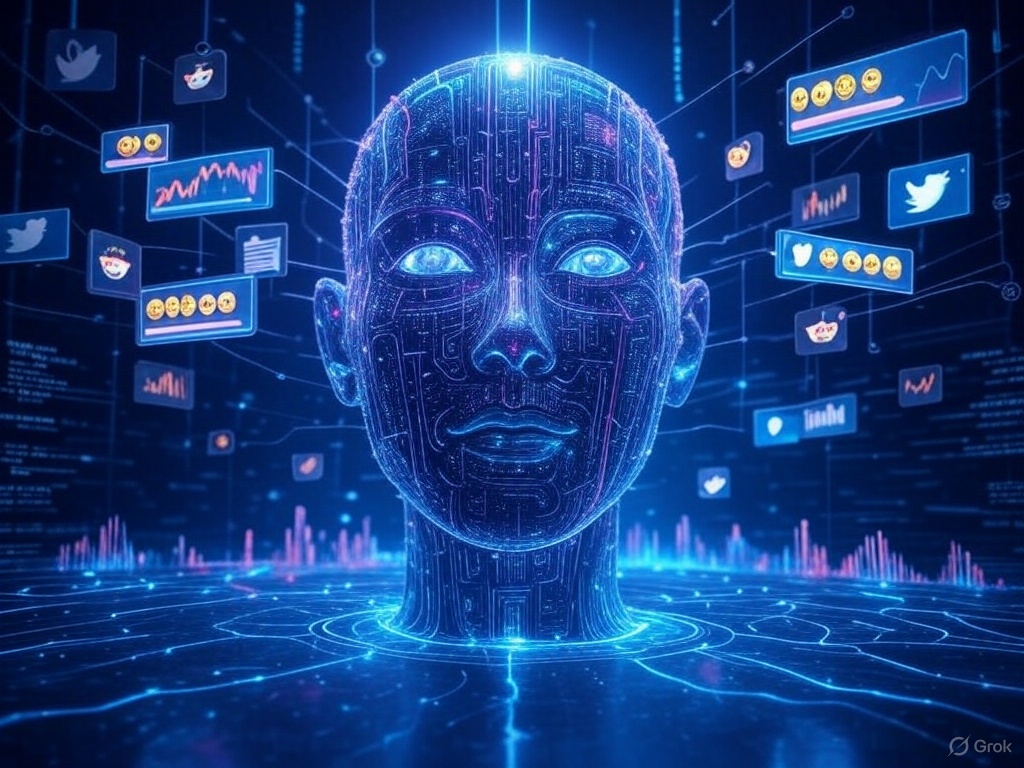  Herramientas de IA Buscan Medir el Sentimiento del Mercado de Criptomonedas con Alta Precisión