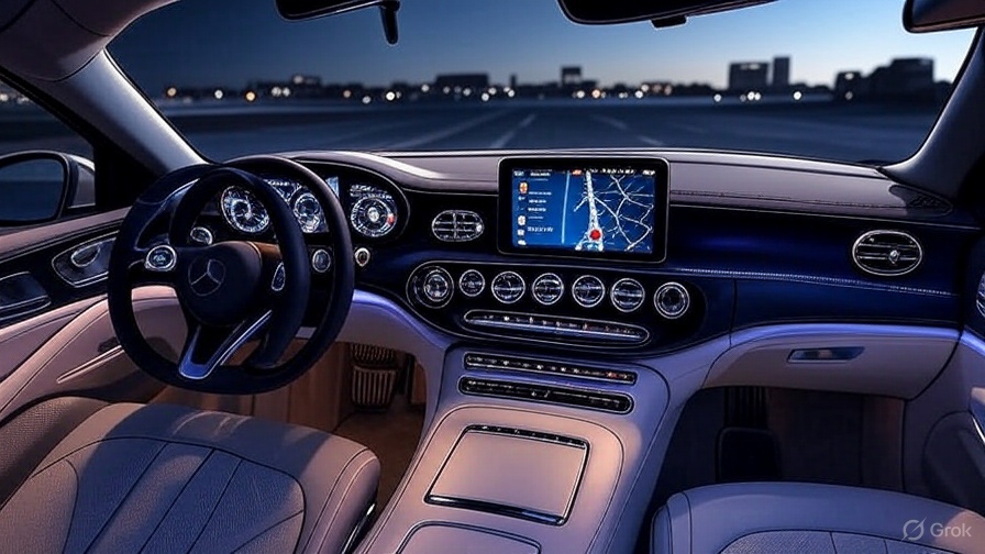 Mercedes-Benz Personaliza la Experiencia de Conducción con Inteligencia Artificial