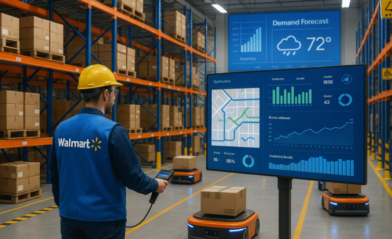 Walmart Transforma el Retail con IA: De Tiendas Autónomas a Cadenas de Suministro Predictivas