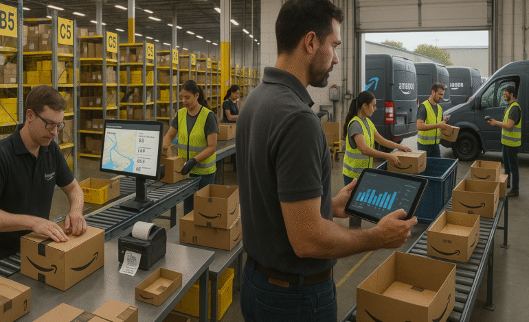 Amazon y la IA: Optimizando la Logística para un E-commerce Imbatible