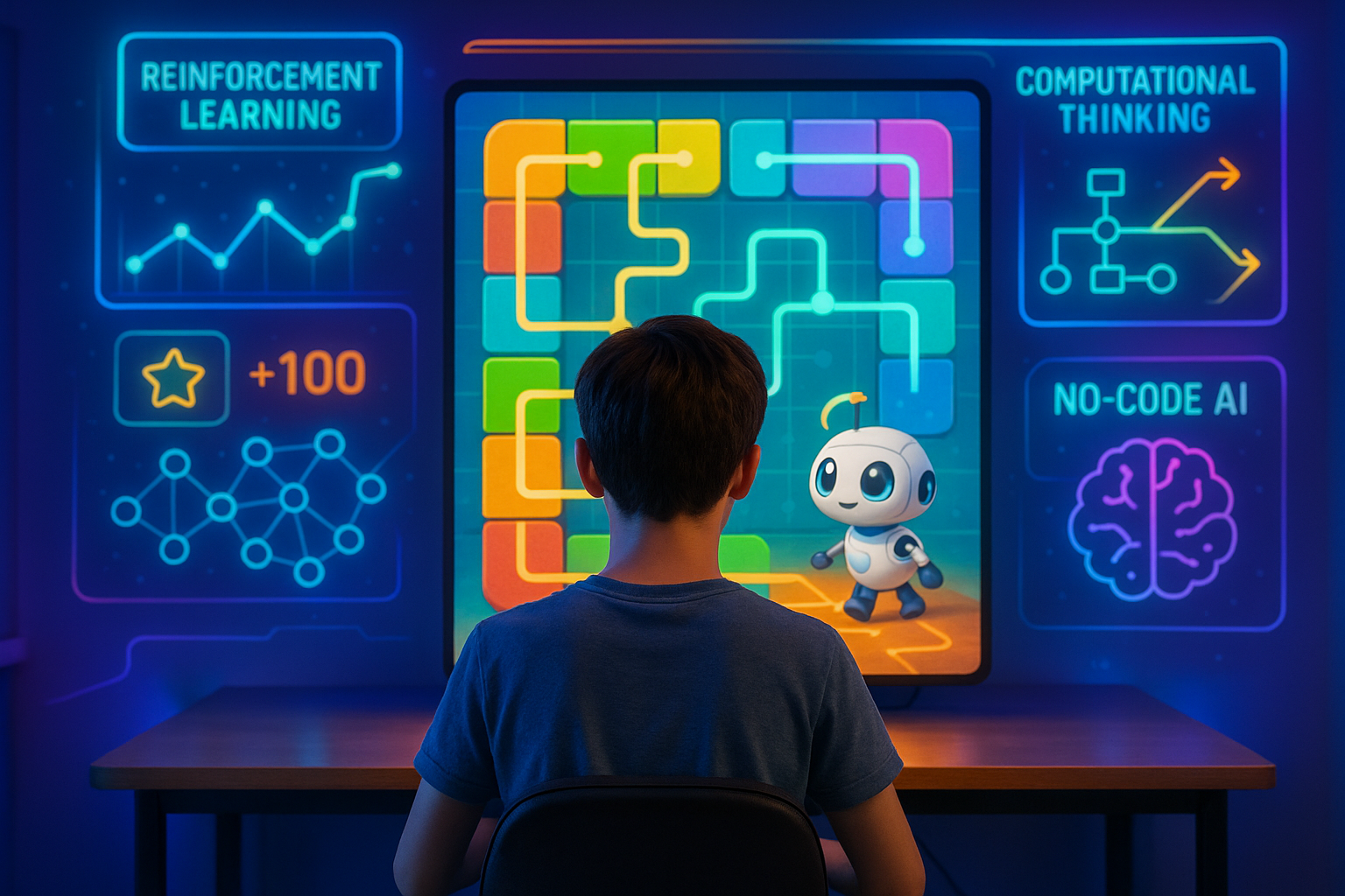 Aprende IA a Través de Videojuegos de Rompecabezas Mentales