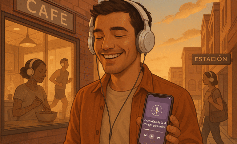 Convierte tu Pasión en Habilidades: Podcasting para Aprender y Enseñar IA