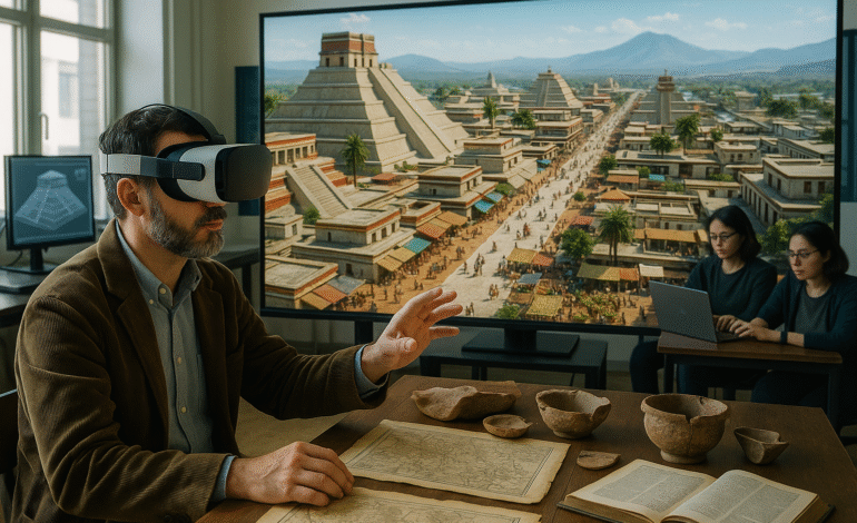 Viajes Mentales al Pasado: La IA que Recrea Ciudades Antiguas en 3D