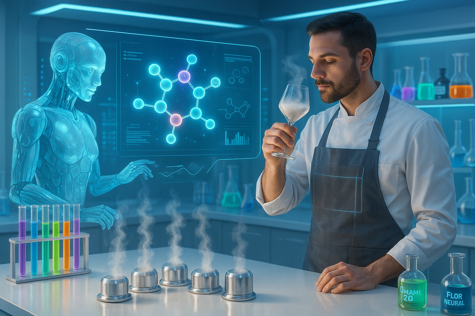 Impulsando el ‘Gusto Digital’: IA Crea Sabores y Aromas Artificiales