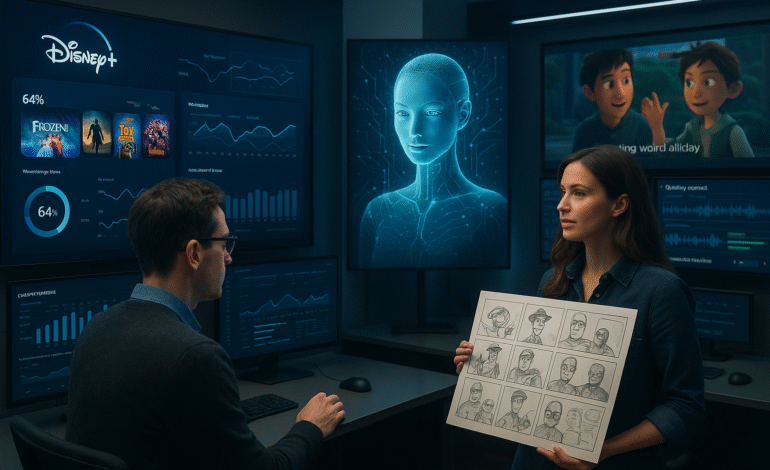 La IA Detrás de Tu Serie Favorita: Cómo Disney la Usa para Optimizar el Contenido