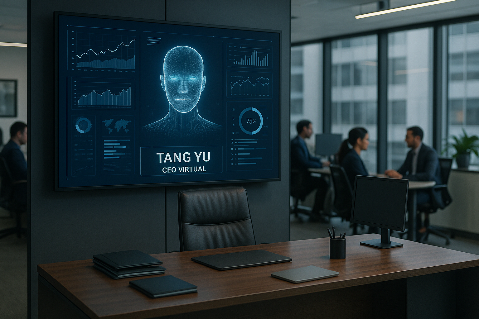 El nuevo CEO: empresas dirigidas por inteligencia artificial
