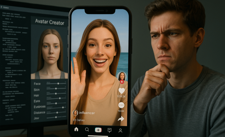 TikTok está lleno de influencers que no existen: la IA ya es viral