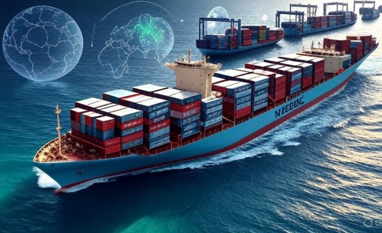 Maersk: La IA Optimizando las Rutas Marítimas y la Cadena de Suministro Global