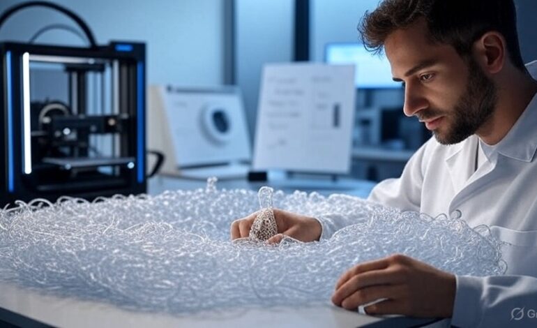 Impresión 4D con IA: Objetos que se Transforman y Adaptan Solos