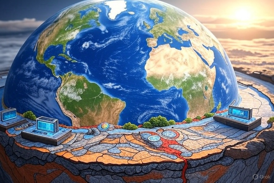 IA en la Tierra: Cómo los Algoritmos Resuelven Problemas Geológicos Profundos