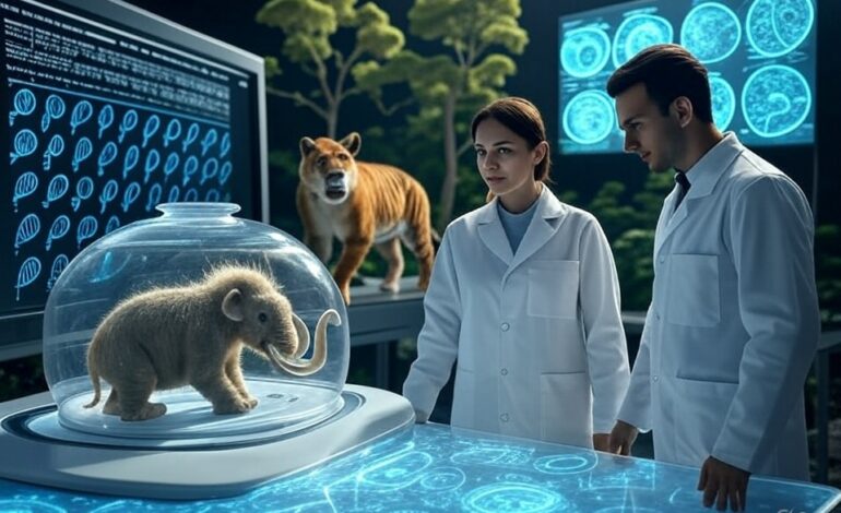 Impulsando la Recuperación de Especies Extintas con IA y Genómica