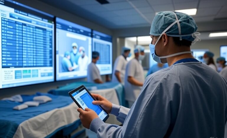 Cómo los Hospitales Usan la IA para Optimizar Quirófanos y Reducir Tiempos de Espera