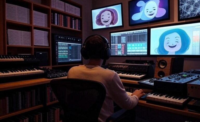 La Música Impresionista: Cómo la IA Pinta Paisajes Sonoros que Evocan Emociones