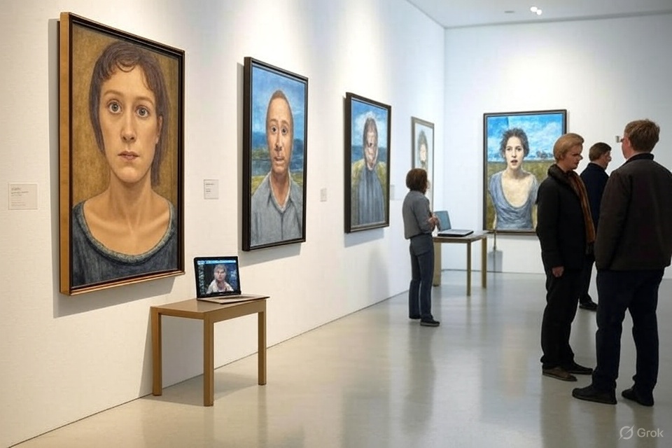Obras de arte creadas por IA están siendo subastadas como si fueran humanas (y nadie dice nada)