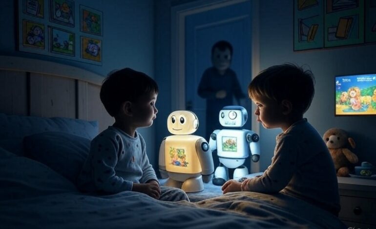¿Niñera virtual? Padres usan IA para educar, leer cuentos y hasta regañar a sus hijos