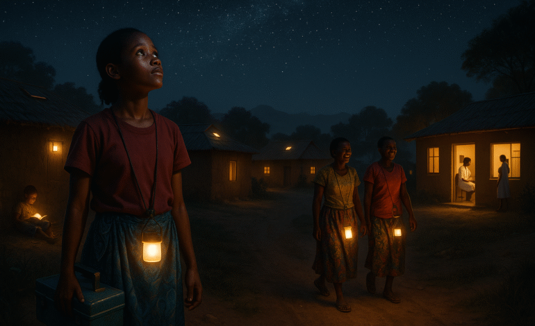 La aldea africana que se convirtió en potencia solar gracias a una niña de 12 años y una IA