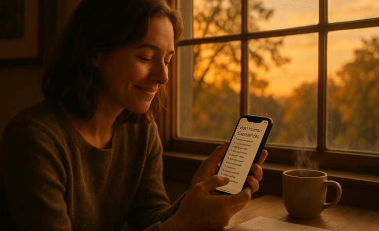 Reddit inspira a ChatGPT a listar las mejores experiencias humanas y el resultado es conmovedor