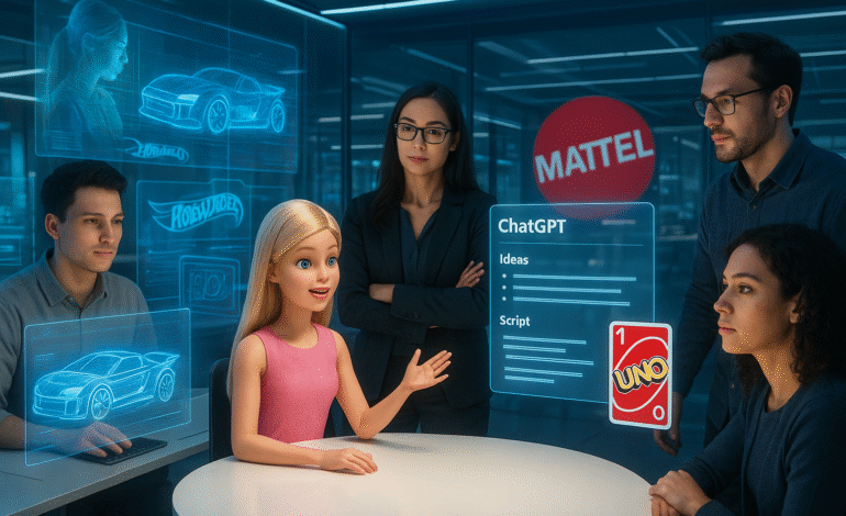  Mattel y OpenAI sellan una alianza única para crear juguetes con inteligencia artificial