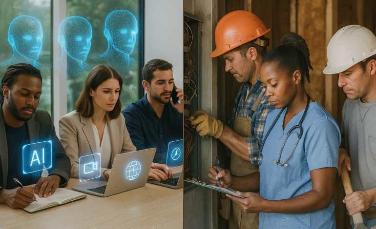 Microsoft revela las 40 profesiones más amenazadas por la IA ¿está la tuya en la lista? y advierte sobre cambios laborales inminentes