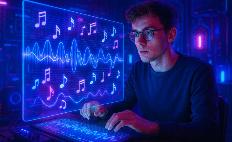 Un hombre pasa de crear canciones con IA a firmar con una discográfica: “no tengo ningún talento musical”