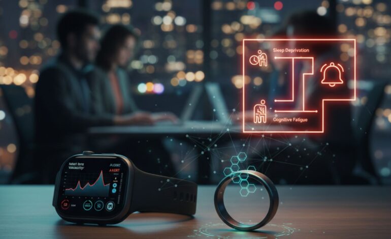 Salud corporativa 4.0: Cómo Oura y Apple Watch predicen el burnout con IA antes de que tú lo sientas