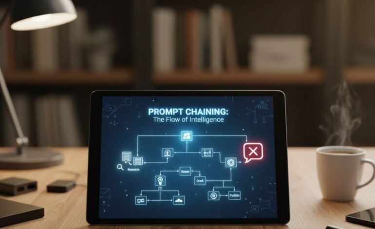 Prompt chaining: Por qué un solo prompt ya no es suficiente