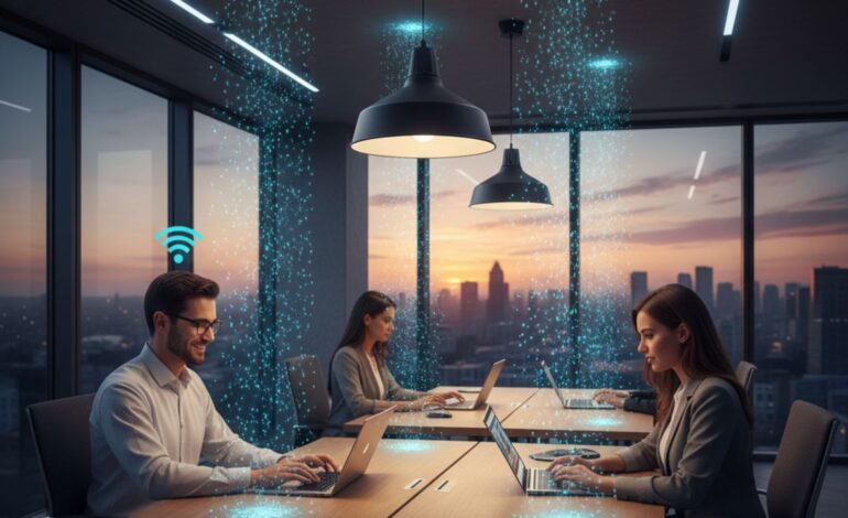 Internet invisible: Cuando el Wi-Fi sea sustituido por el calor de tu cuerpo (y la luz de tu lámpara)