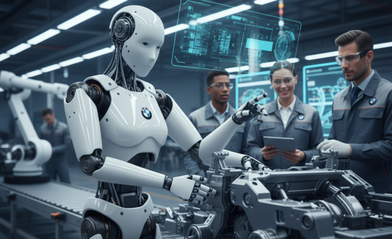Figure 02 en la planta de BMW: El robot que ya ensambla coches.
