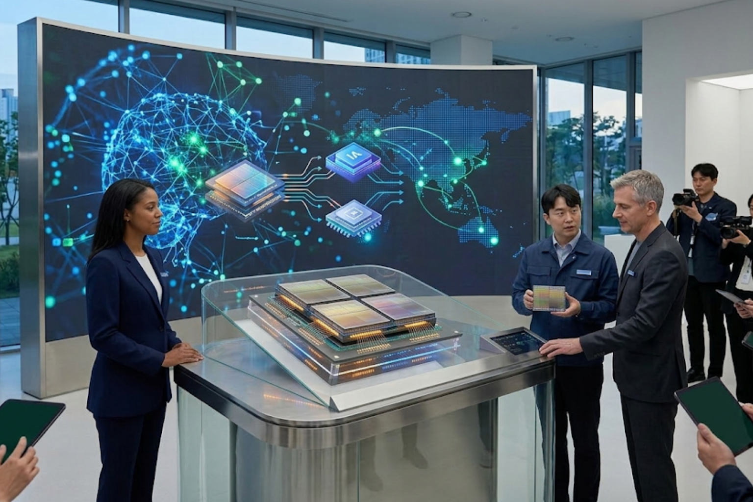 Samsung presenta su nueva memoria HBM4 para impulsar la próxima generación de inteligencia artificial