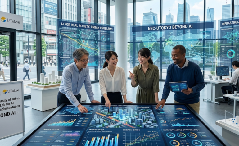 NEC y la Universidad de Tokio crean laboratorio conjunto para desarrollar inteligencia artificial aplicada