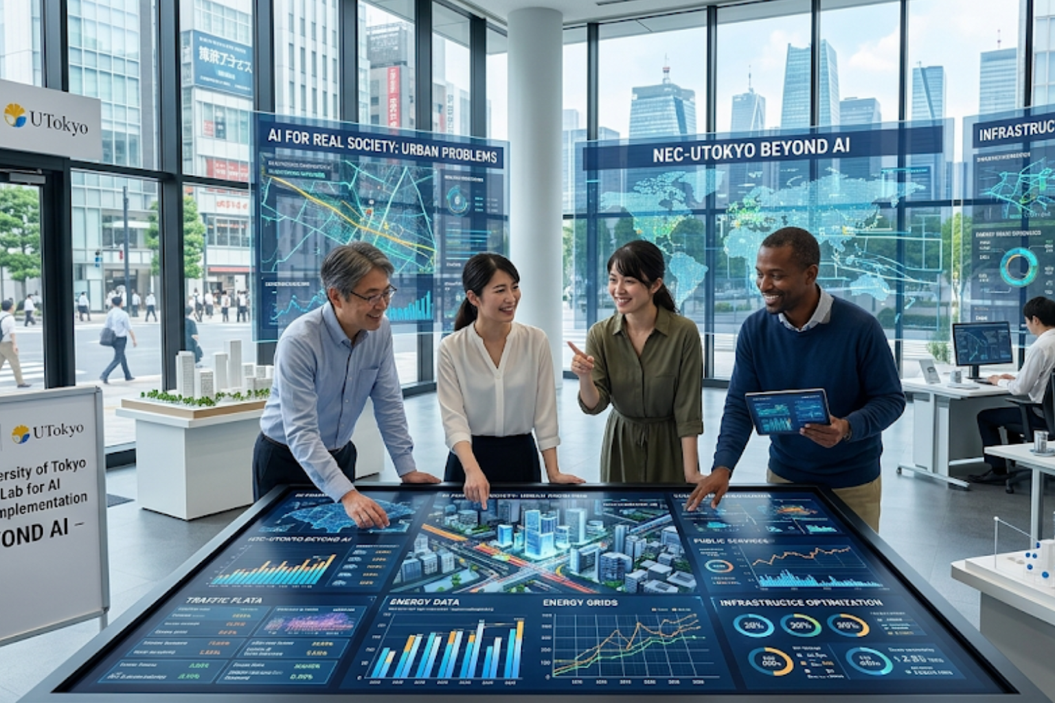 NEC y la Universidad de Tokio crean laboratorio conjunto para desarrollar inteligencia artificial aplicada