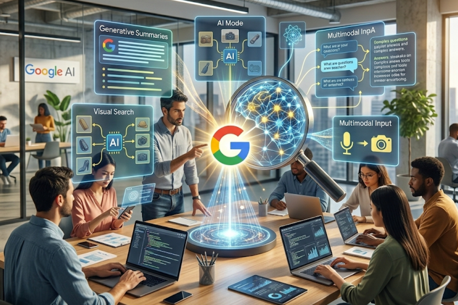 Google redefine la búsqueda con nuevas funciones de inteligencia artificial