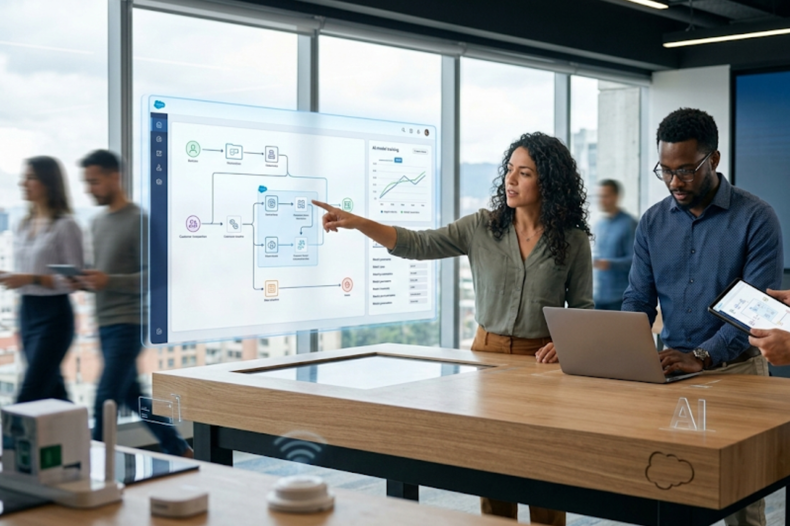 Salesforce impulsa la inteligencia artificial en ventas y atención al cliente