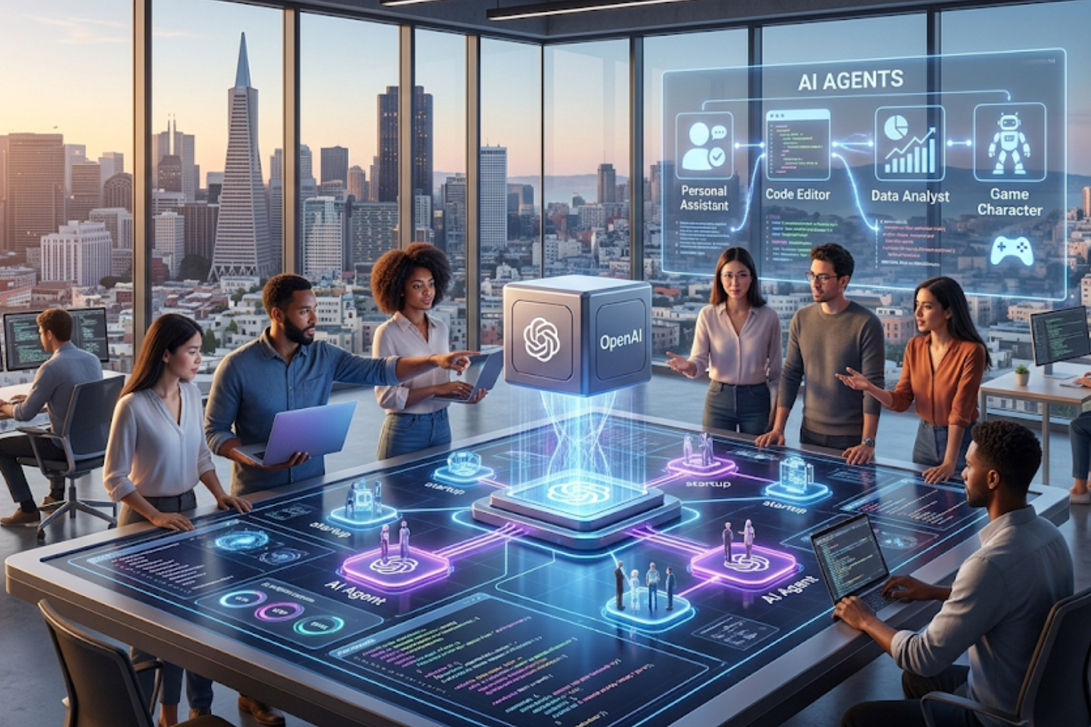 OpenAI impulsa startups de agentes de IA