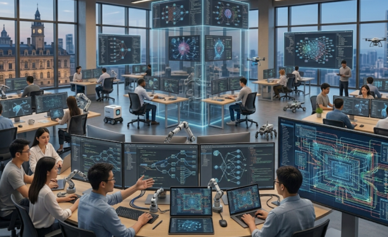 China lidera el open-source en IA