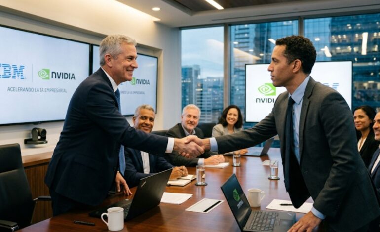 IBM y Nvidia amplían su alianza para acelerar la adopción empresarial de inteligencia artificial